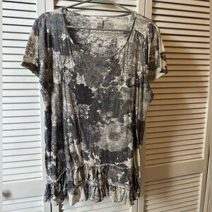 Style & Co. sheer tunic
